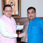 आपदा प्रभावित सड़कों और पुलों के पुनर्निर्माण के लिए सीएम धामी ने केंद्रीय मंत्री नितिन गडकरी से मांगा सहयोग